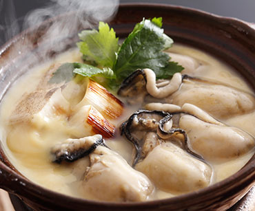 牡蠣の土手焼き